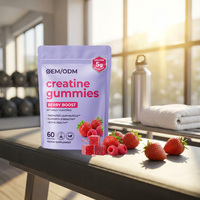 Bonbons à la créatine en marque privée OEM/ODM, soutien à la force musculaire, nutrition sportive protéinée, complément alimentaire quotidien