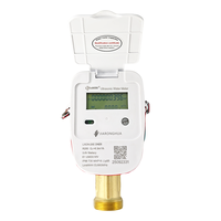 Compteur d'eau intelligent à ultrasons haute précision LoRaWAN avec système de contrôle à distance par valve pour l'alimentation en eau des villes intelligentes IP68