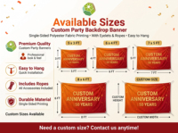 Bannière publicitaire personnalisée pour la fête de Thanksgiving, impression UV, portable, résistante au vent, légère, pliable, en vinyle