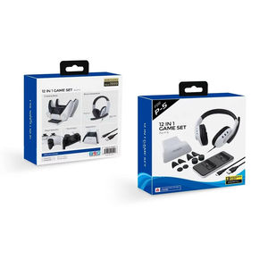 Ensemble d'accessoires de jeu pour console 12 en 1 pour jeux vidéo Ps5 <span class=keywords><strong>ps4</strong></span> Casque - Product Image 6