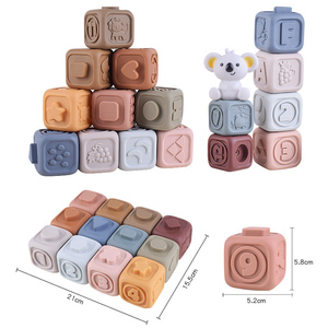<span class=keywords><strong>Juguetes</strong></span> <span class=keywords><strong>Montessori</strong></span> para Bebé de Silicona Suave, Set de Bloques Apilables Anidables de Koala para Infantes de 6 a 12 Meses, Otros <span class=keywords><strong>Juguetes</strong></span> de Baño para Niños Pequeños - Product Image 4