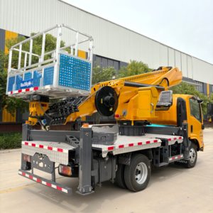 Trung Quốc nóng bán 34M trên không làm việc nền tảng xe tải nhà máy manlift xe tải - Product Image 5