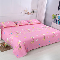 Produsen Tekstil Rumah Tangga Set Sprei Mewah Set Selimut Katun Murni Set Tempat Tidur Mewah dengan Sarung Bantal
