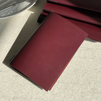 Protège-menus en cuir PU pour restaurant, classeur de menus pour café, pochettes portables pour bar