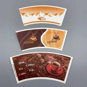 Vaso de Papel Desechable 100% Biodegradable para Café, con Recubrimiento de PE Simple, Impresión Blanca, para Alimentos, Snacks, Fideos y Ensaladas - Product Image 4