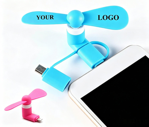 Ventilador de Teléfono Móvil Mini Personalizado con Logotipo, Mini Ventilador USB Tipo C para Android, Ventilador Portátil Silencioso sin Escobillas, Micro Ventilador de Mano, Ventilador USB Portátil - Product Image 4