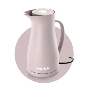 New Design Electric Kettle 1.2L Water Boiler Heater BPA Free Double Wall Stainless Steel Keep Warm