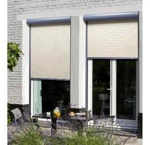 Satış için Prima dış dekoratif kepenk pencere motorlu yangın deklanşör alüminyum panjur özelleştirilmiş pencere