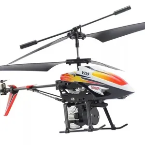 Anti-dérapants — hélicoptère de jouets télécommandés Wltoys V319, avion radiocommandé 2.4G, 5CH, Radio aérienne, jouet, nouveauté