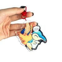 Porte-clés en acrylique transparent personnalisable gravé au laser 3D avec votre photo et logo pour cadeaux promotionnels d'entreprise