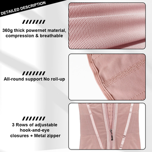 Cintura Cinchers Cintura Postparto <span class=keywords><strong>Fajas</strong></span> Abdomen Control Cintura Entrenador Corsé Cinturón Adelgazante Reloj de arena Faja para mujeres - Product Image 3