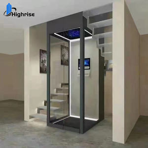 Ascenseur résidentiel pour maison/Ascenseur en verre touristique pour 2 personnes <span class=keywords><strong>le</strong></span> <span class=keywords><strong>moins</strong></span> <span class=keywords><strong>cher</strong></span>/Petite maison hydraulique Ascenseur pour maison à 2 étages - Product Image 1