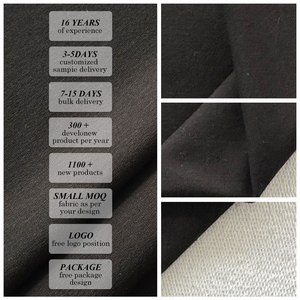 Tissu jersey tricoté en <span class=keywords><strong>coton</strong></span> biologique, <span class=keywords><strong>bambou</strong></span> et élasthanne, 68 % <span class=keywords><strong>bambou</strong></span>, 25 % <span class=keywords><strong>coton</strong></span>, 5 % élasthanne, 180-220 g/m², écologique, vente en gros - Product Image 3