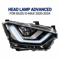 Ensemble de phares avant avec LED pour ISUZU DMAX 2020-24, phare projecteur avancé, pièces de rechange d'usine NAFU
