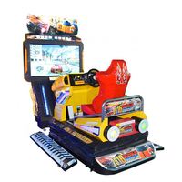 Simulateur de course d'arcade populaire en gros pour usine, machine de jeu de course automobile à monnayeur en métal durable