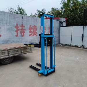 Prezzo a buon mercato 1.5T 0.5T 1.0T <span class=keywords><strong>1.3T</strong></span> Semi & Full-Electric auto-Lifting Stacker & bonificatori auto-caricamento <span class=keywords><strong>Pallet</strong></span> Stacker per camion - Product Image 4