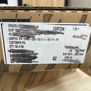 ERM5-030-02.0-L-DV-P-TR Samtec Neuf Original pour Circuits Intégrés Électroniques Mâle/Femelle 10A 250V Composants Électroniques Mezzanine/Array - Product Image 3