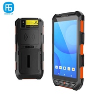 Lecteur d'empreintes digitales Portable sans fil 1D 2D en option LF 134.2 KHZ 125 KHZ UHF RFID PDA 13.56 MHZ HF NFC