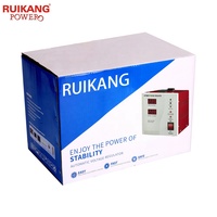 Régulateur de tension stabilisateur de courant électrique monophasé 500W 1000W 2000W pour réfrigérateurs AC en Afrique du Sud