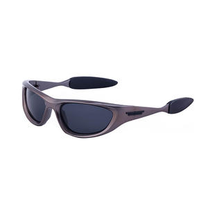 Lunettes de soleil sport polarisées vert fluorescent Og-5012P, coupe-vent, protection UV400, pour le cyclisme et les activités de plein air - Product Image 2