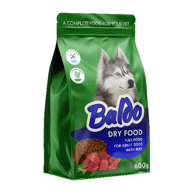 Custom Printed BRC Certified Reusable Bottom Gusset PE Food Grade Packaging Pouch Zipper Top for Pet Food Dry Treats Aseptic