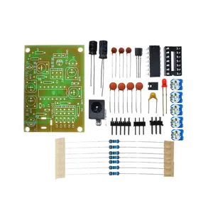 Gran oferta, generador de funciones ICL8038 Kit, forma de onda multicanal, entrenamiento electrónico generado, pieza de repuesto DIY