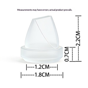 Accessoires pour tire-lait électrique <span class=keywords><strong>Momcozy</strong></span> M5, valve en forme de bec de canard, bouchon en silicone, bride universelle M5/M9/V1/V2 - Product Image 2