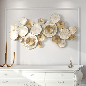 Escultura Metálica 3D de Alta Calidad de 130x65cm para Colgar en la Pared, Arte Creativo Hecho a Mano, Decoración Artística de Estilo Art <span class=keywords><strong>Deco</strong></span> para el Hogar - Product Image 1