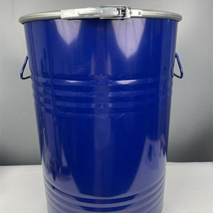 Nhà Máy Bán Hàng Trực Tiếp <span class=keywords><strong>60L</strong></span> Màu Xanh Open-Top Thép Trống Với Hoop Dầu Thùng Và Sơn Xô Cho Kim Loại Bao Bì - Product Image 2