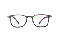 Lunettes à monture en titane, carrées, en acétate transparent, multicolores, légères et polyvalentes pour le travail et le quotidien