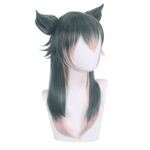 วิกผมคอสเพลย์เลโกชิ สีฟ้าผสมเทา ขนาด 60 ซม. จาก <span class=keywords><strong>BEASTARS</strong></span> สำหรับผู้ชาย ขายส่ง - Product Image 2