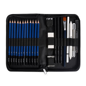 23個の天然木アート描画スケッチ鉛筆キット - Product Image 1