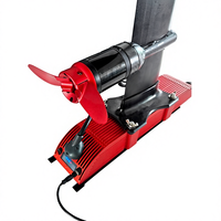 Moteur Électrique Efoil Booster 3000W en Fibre de Carbone, Résistant à l'Eau Salée et à la Corrosion, Léger, pour SUP Gonflable et Hydrofoil