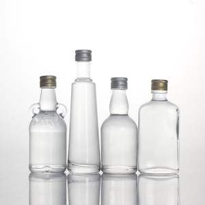 In Stock 50ml <strong>5cl</strong> Transparent Hign Flight Whiskey Whisky Vodka Rum Gin Spirits Liquor Glass <strong>Bottles</strong> - Product Image 1