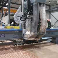 Máquina Router CNC de Anidamiento de Alta Eficiencia con Cambiador Automático de Herramientas 8x4
