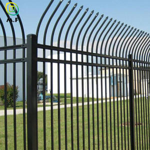 Populair 3d Gebogen Gegalvaniseerde Stalen Hek Panelen Zwart Frame Met Ijzer En Pvc Voor Buitenbeveiliging Europese Amerikaanse Stijl - Product Image 1