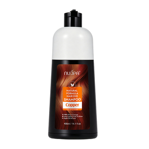 Champú Permanente <span class=keywords><strong>para</strong></span> Teñir el Cabello con Cobre, Grado Cosmético, Acabado Suave, Champú con Aceite de Argán <span class=keywords><strong>para</strong></span> Todo Tipo de Cabello, <span class=keywords><strong>para</strong></span> <span class=keywords><strong>Hombres</strong></span> - Product Image 1