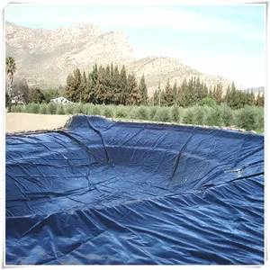 geomembrane hdpe per discariche with high tear strength and black color