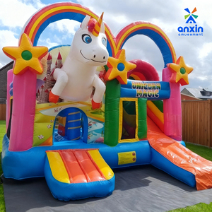 Combinaison de trampoline <span class=keywords><strong>gonflable</strong></span> commercial personnalisé en usine - Product Image 1