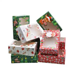 Sacs en papier de Noël personnalisables en stock, avec décorations de Père Noël, pour emballage cadeau, en provenance du Guangdong - Product Image 4