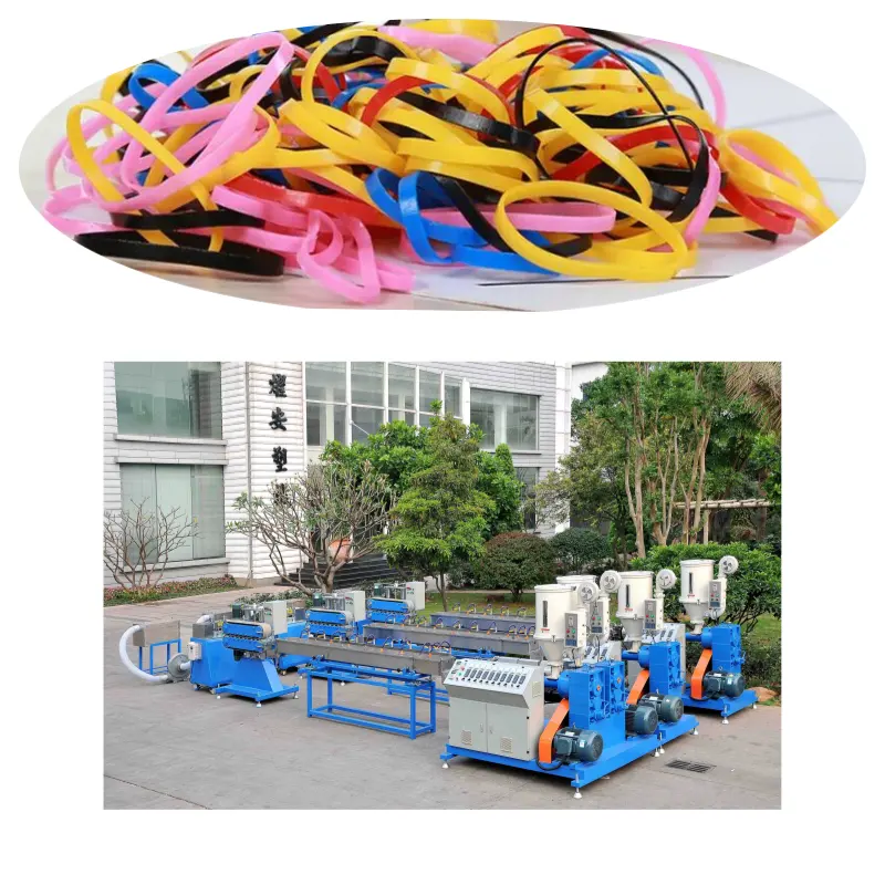 TPU TPR macchina per la produzione di elastici per bambini linea di produzione estrusore per elastici