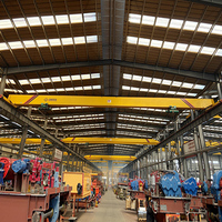 Grúa Puente Monoviga de 12 Toneladas Tipo LD de Venta Directa de Fábrica para Elevación de Carga en Plantas