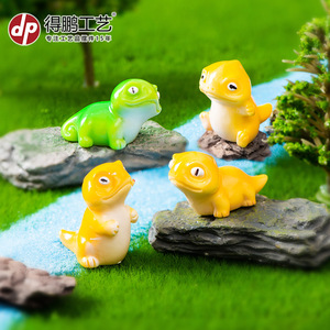 ดีพี คราฟท์ มินิ ลิซาร์ด ฟิกเกอร์เรซิ่น ของตกแต่งสวน ของตกแต่งภายในและภายนอกอาคาร ของตกแต่งโต๊ะทำงาน ของตกแต่งรถยนต์ - Product Image 2