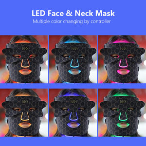 หน้ากากบำบัดด้วยแสงสีแดง7สีมาส์กหน้าซิลิโคนเกรดทางการแพทย์ใช้ในบ้าน - Product Image 4