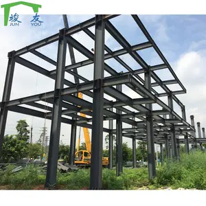 Estructura de acero galvanizado prefabricado de bajo costo Almacén Edificio Taller Garaje Cobertizo de almacenamiento