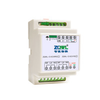 Module compteur d'impulsions 2DI 2DO avec contrôle ASCII, RS485 ModBus programmable