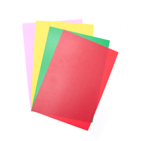 Feuille de PVC rigide mate rose rouge de 0,16 à 2,0 mm pour la fabrication d'étiquettes