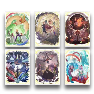 Nieuw Aangekomen Geavanceerde Gepokemeerd Trainer Meisje Platina Poster Vereenvoudigde Chinese Kaarten Foto Traanfilm Strip Blind Box Bordspel - Product Image 3