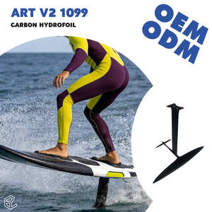 Accessoires d'aile avant en carbone à module élevé ART V2 1099 pour kit Windfoil, planche de surf hydrofoil, pumping et sports nautiques - Product Image 1