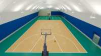 Dôme sportif gonflable avec membrane en PVC/PVDF résistante à la corrosion pour le badminton, le baseball, le tennis, le football